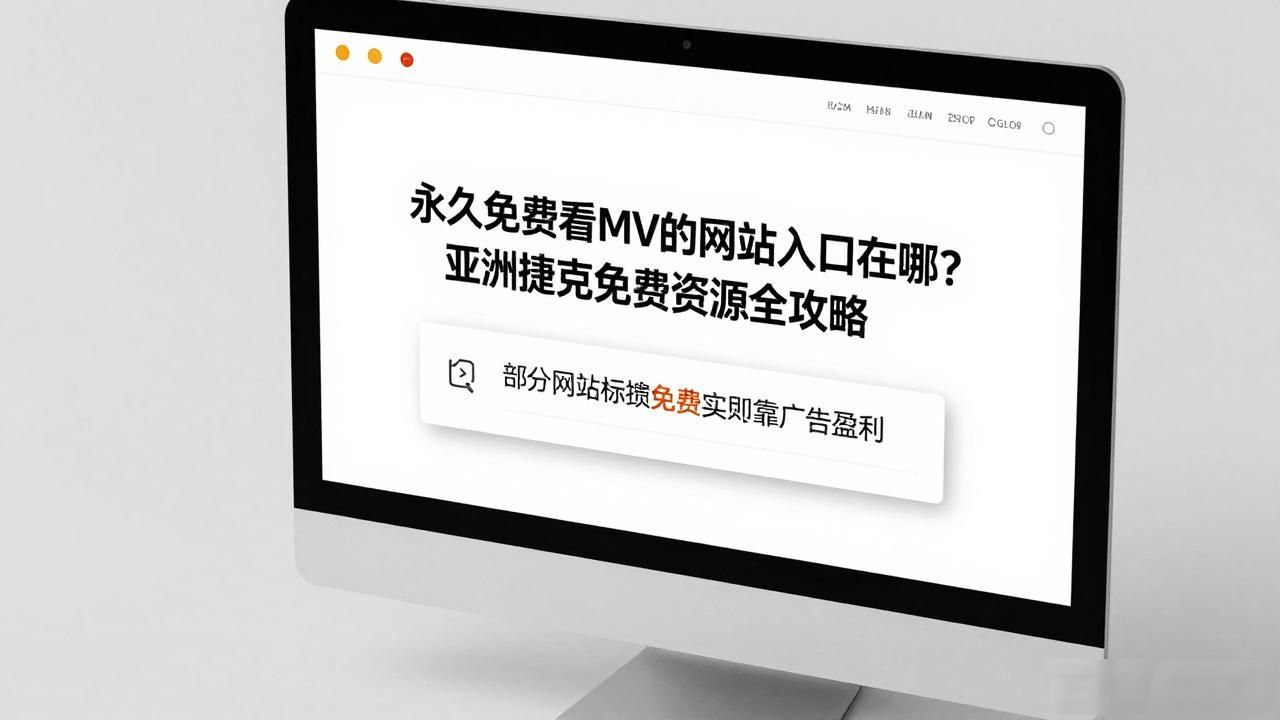 永久免费看MV的网站入口在哪？亚洲捷克免费资源全攻略